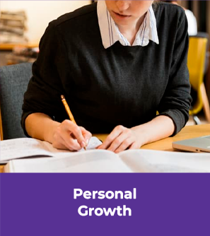 Aluno, escrito Personal Growth